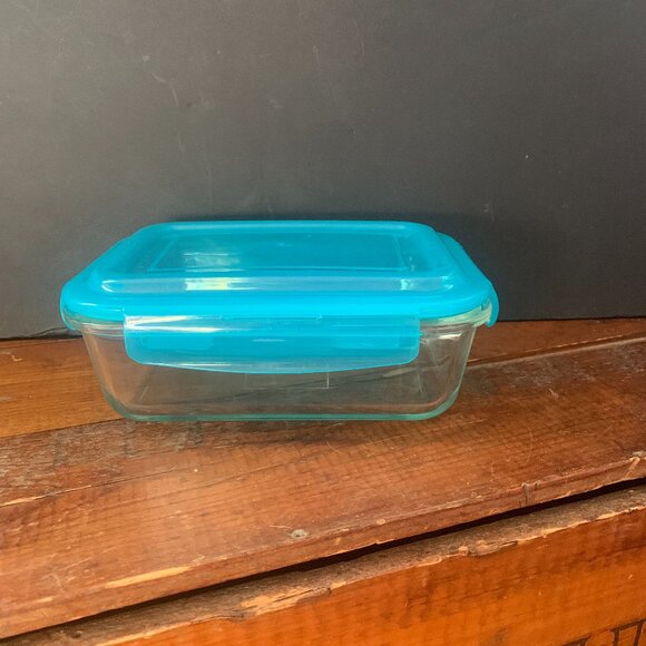 FOOD STORAGE - Kitchen & Table borosilicate glass container 4.3 cup #5 Snap Lock - Picture 2 of 11